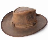 Kapelusz Skórzany Kowbojski Wild Mustang